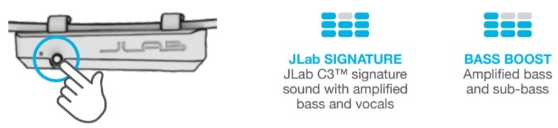 JLab Jbuds Frames Wireless Audio For Your Glassses EQ SETTINGS