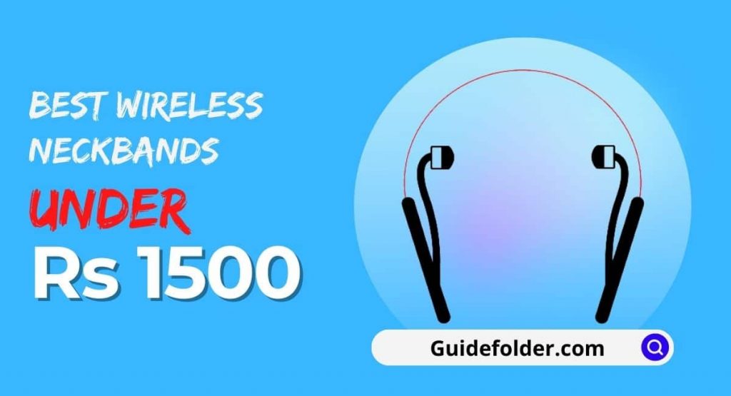5 Best Neckband Bluetooth Earphones Under 1500 In India In 2024 (1.5K Rs)