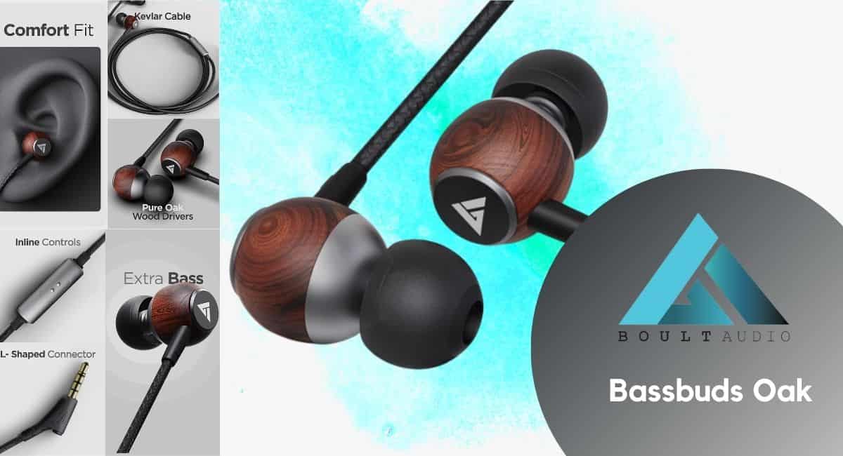 Boult Audio BassBuds Oak Earphones