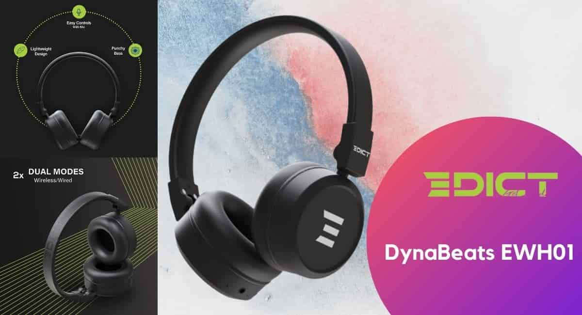 EDICT by Boat DynaBeats EWH01 Wireless Headphones