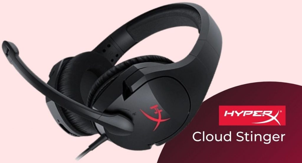 HyperX Cloud Stinger Wired Gaming Headphones with Mic