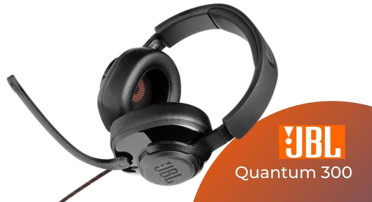 JBL Quantum 300 Wired Gaming Headphones