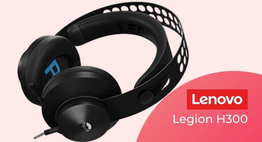 Lenovo Legion H300 Wired On Ear Headphones with Mic