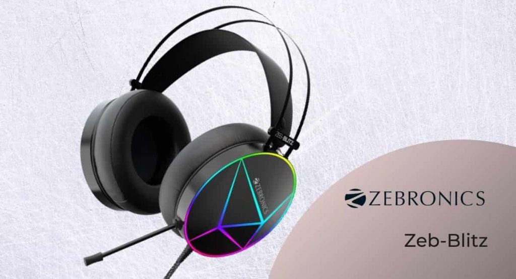 ZEBRONICS Zeb-Blitz Gaming Headphones