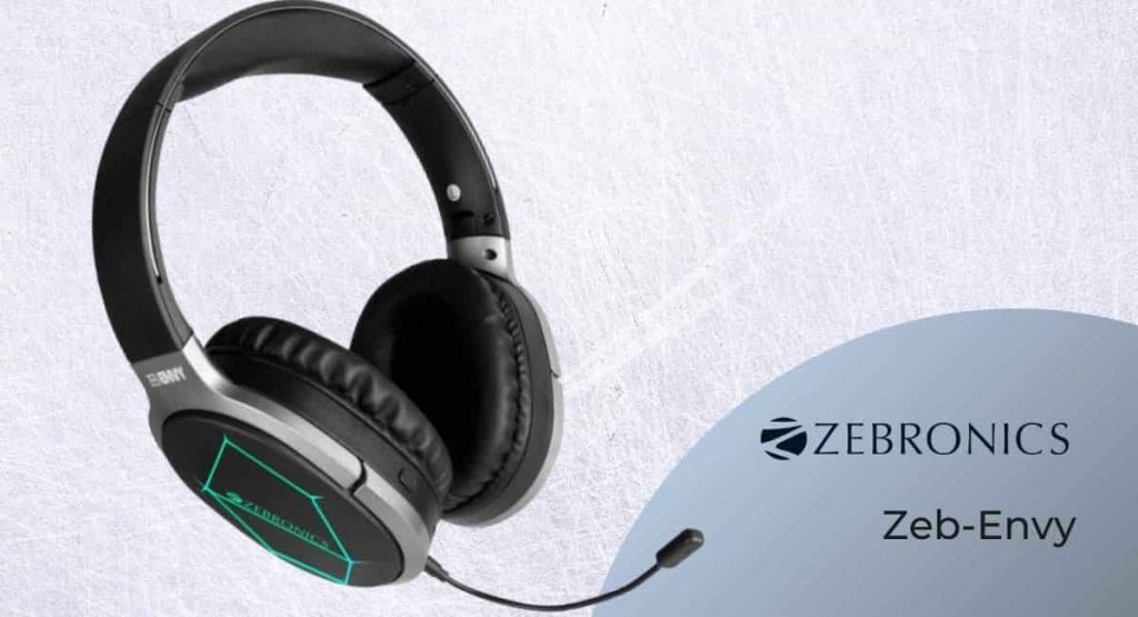 ZEBRONICS Zeb-Envy Wireless Gaming Headphones