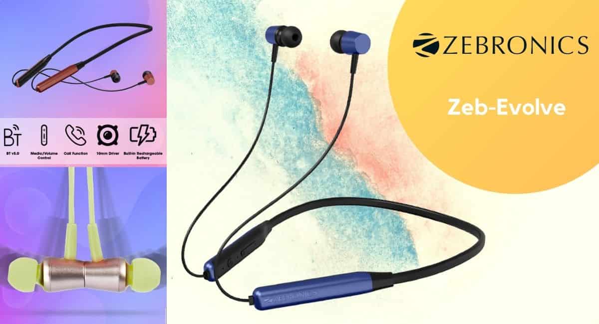 ZEBRONICS Zeb-Evolve Neckband Earphones