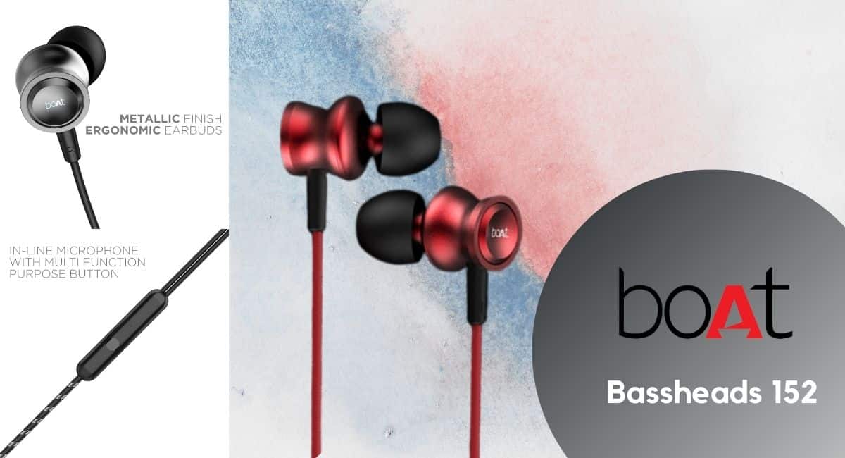 boAt Bassheads 152 Earphones