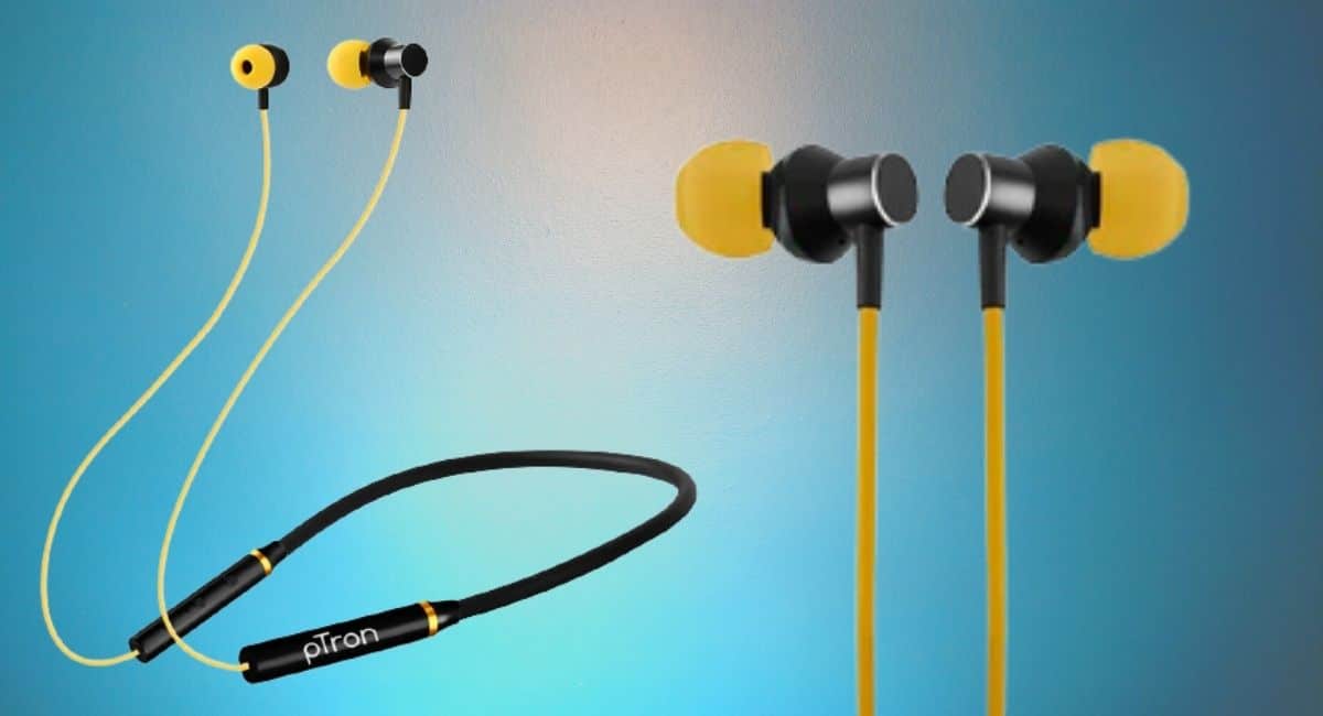 pTron Tangentbeat Neckband Earphones