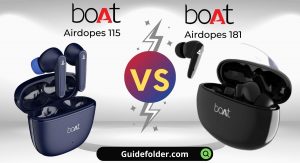 boAt Airdopes 115 vs 181 Comparison