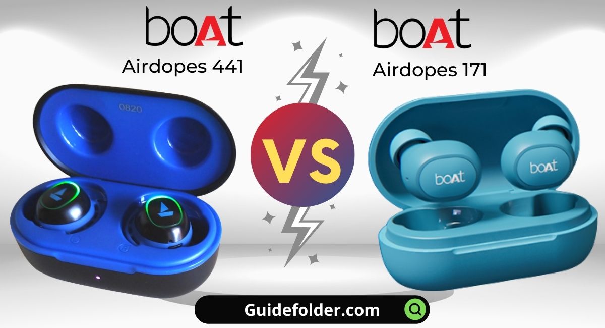 boAt Airdopes 441 vs 171 Comparison