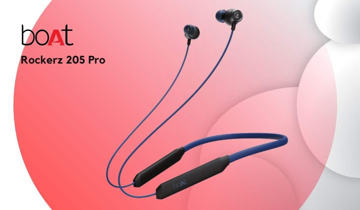 boAt Rockerz 205 Pro Wireless Neckband Earphones