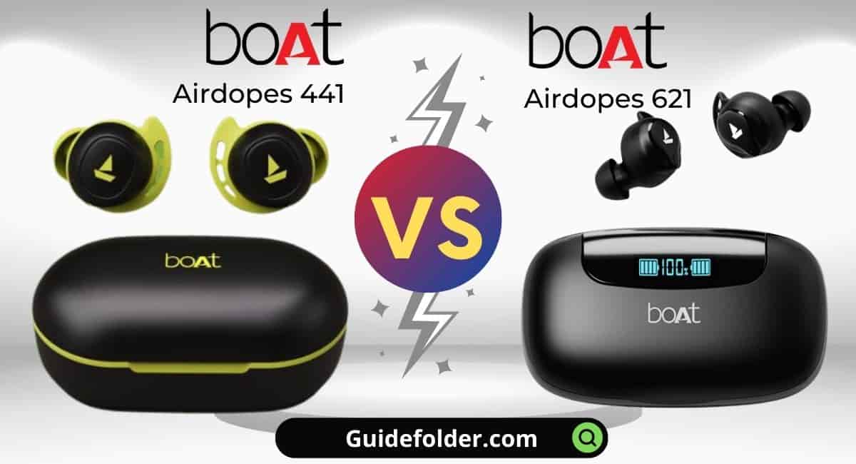 boat Airdopes 621 vs 441 Comparison