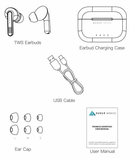 Boult Audio AirBass Gearpods Earbuds Overview