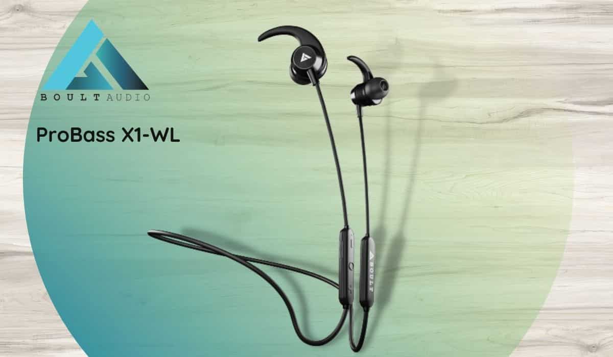 Boult Audio ProBass X1-WL Neckband Earphones