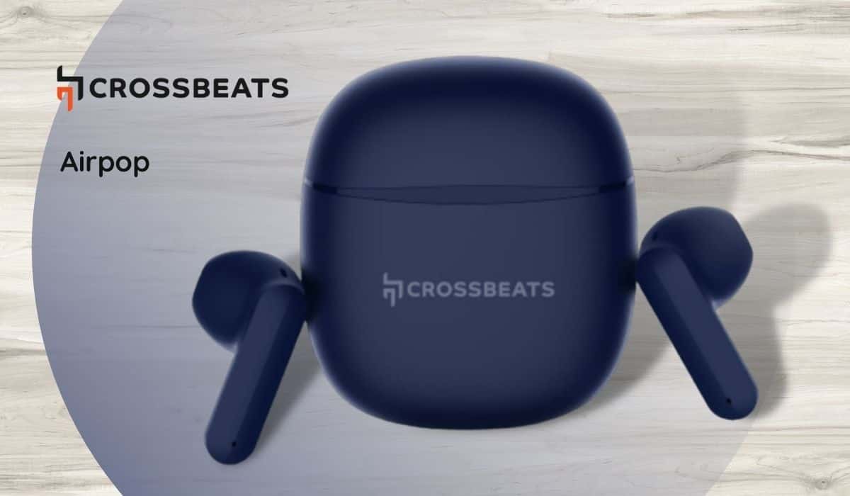 Crossbeats Airpop Truly Wireless Earbuds