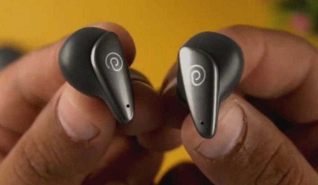 pTron Bassbuds waves ENC Touch Controls