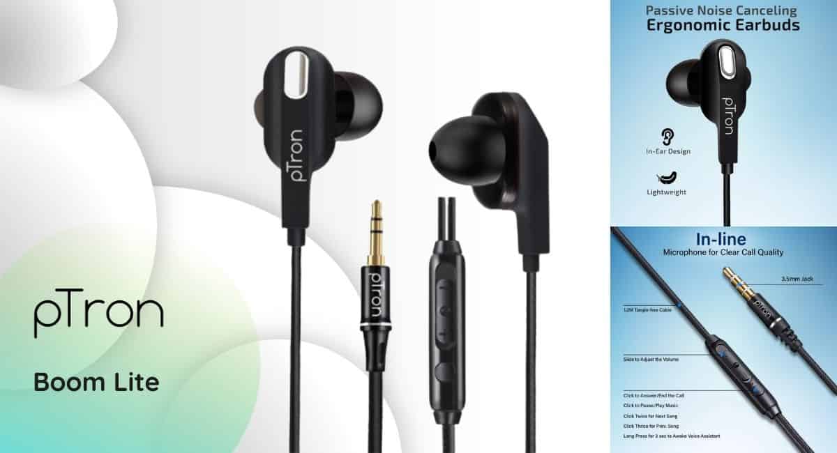 pTron-Boom-Lite-Earphone