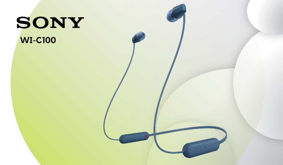 Sony WI-C100 Neckband Earphones