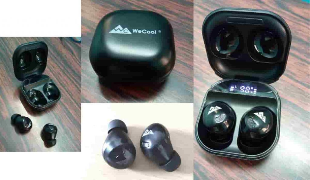 Reviewing the WeCool Moonwalk M3 ENC half in ear buds in black color