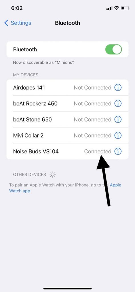 Successfully Pair noise Buds vs104 with iPhone