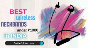 Best Neckband Bluetooth Earphones Under 1000 in India