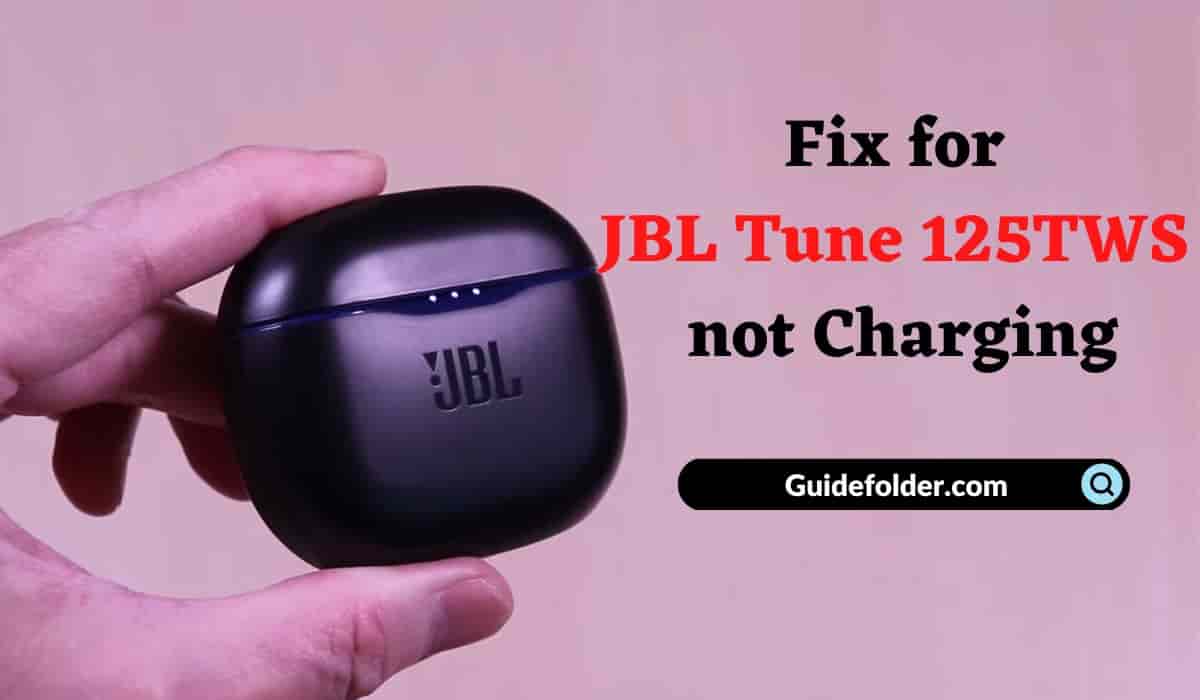Fix JBL Tune 125TWS Case not Charging