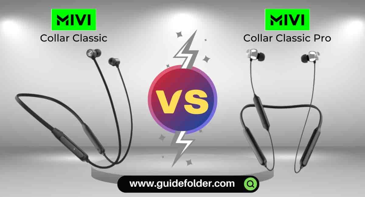 Mivi Collar Classic vs Mivi Collar Classic Pro