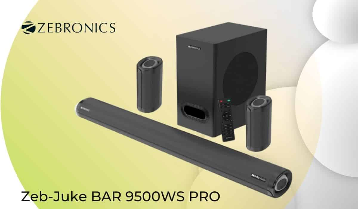 ZEBRONICS Zeb-Juke BAR 9500WS PRO