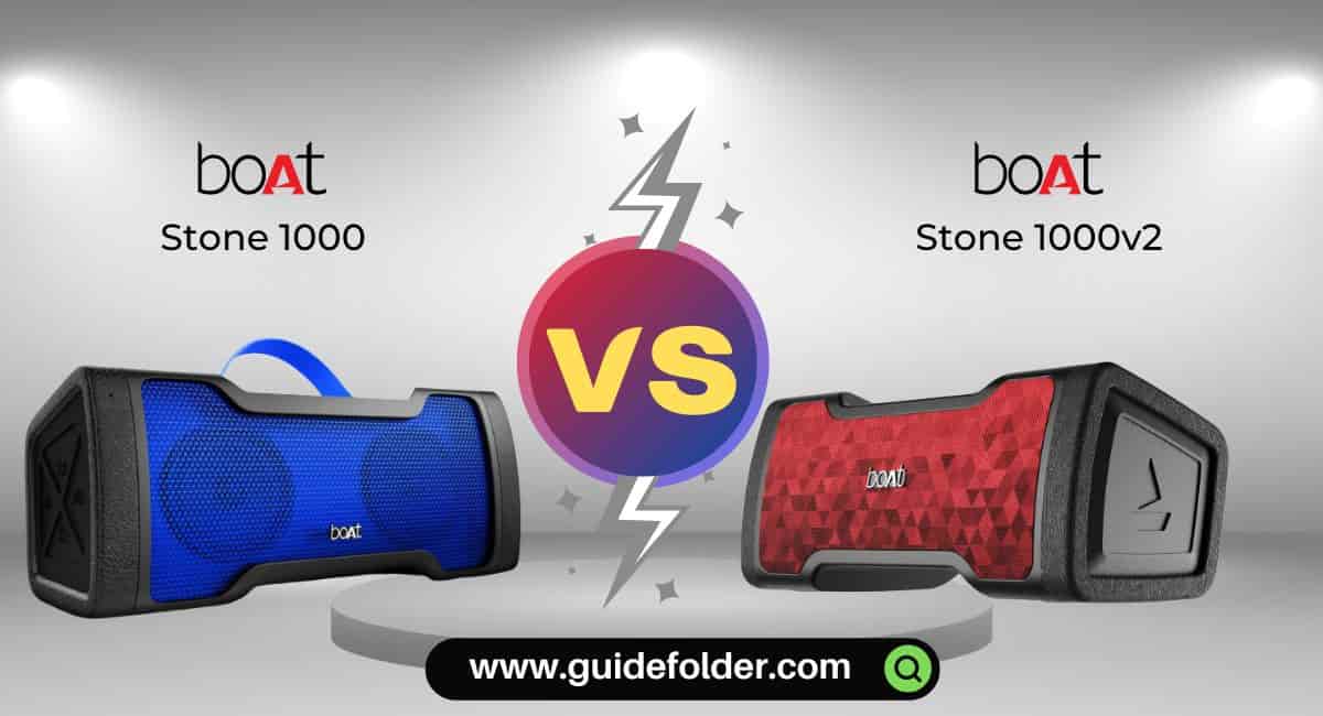 boAt stone 1000 vs 1000v2 which is better