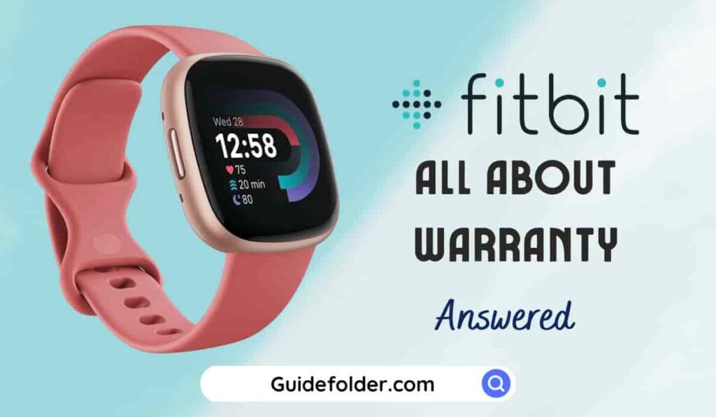 Fitbit Warranty Module Read before you register