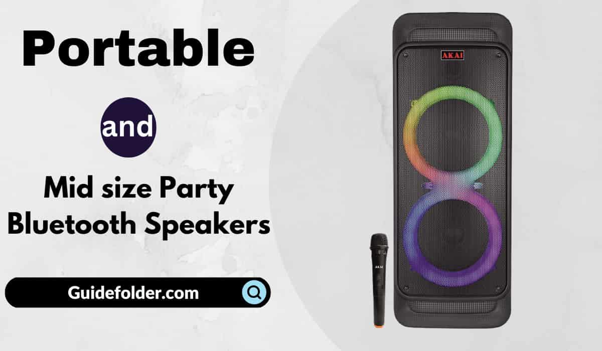 Large Size Portable Bluetooth Speakers for Party