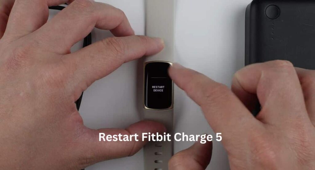 Restart Fitbit Charge 5